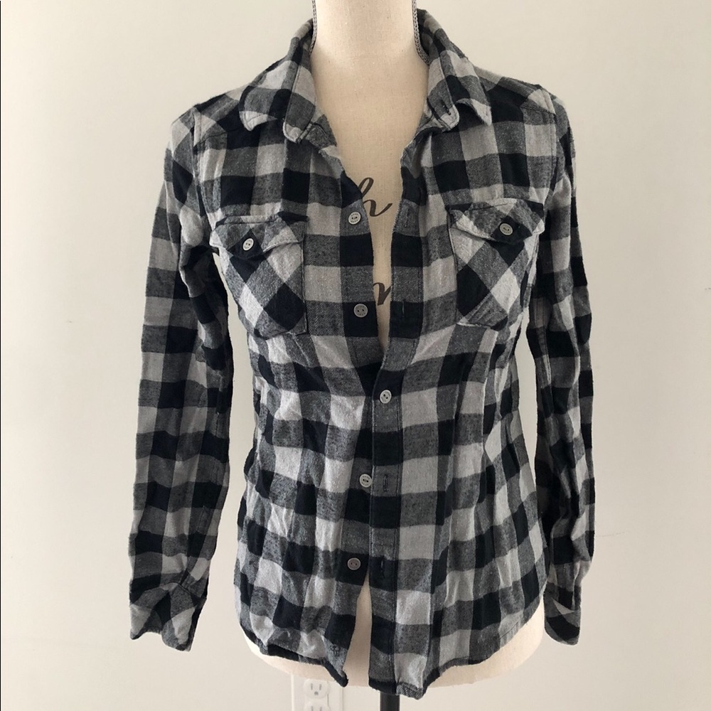 TNA Flannel Plaid Shirt